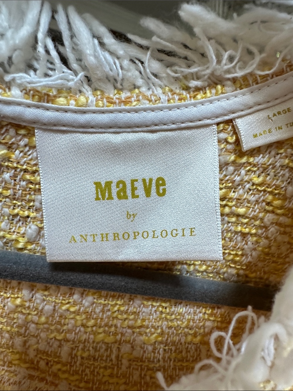 Maeve tweed Poplin Twofer short sleeve top in excellent condition! - Picture 5 of 12